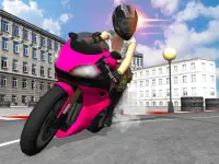 موتو المتسابق: تنجرف ألعاب 3D Screen Shot 9