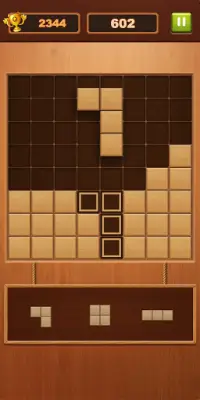 Wood Block Puzzle Screen Shot 1