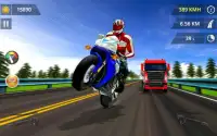 Racing in Moto Highway Racer Screen Shot 2