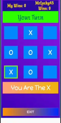 Multiplayer Tic Tac Toe Screen Shot 4