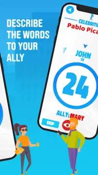 ALLY: Social Charades Game for Friends & Family Screen Shot 1
