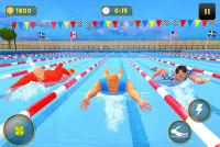 Swimming Pool Rush Water Race Screen Shot 1