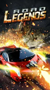 Road Legends - Car Racing Shooting Games For Free Screen Shot 5