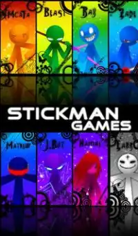 Stickman Games Screen Shot 1