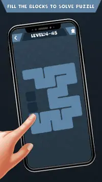 Fill the Squares - Fill one Line Puzzle Game Screen Shot 0