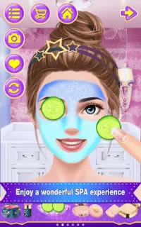 Pop Girls Salon:  Spa Makeover Screen Shot 9