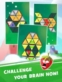 Fruitzle - Folding Hexagon Blocks Puzzle Screen Shot 9