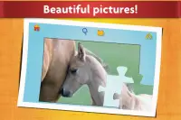 At Oyunları Yapboz çocuklar Screen Shot 9