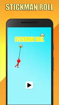 Stickman Roll - New Screen Shot 0