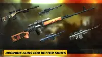 Counter Sniper Shooting; gioco di tiro offline Screen Shot 1