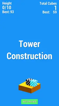 Tower construction: Cube Stack Screen Shot 0