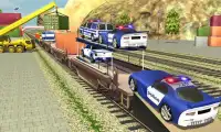 simulador de tren de conducción: policía Screen Shot 0