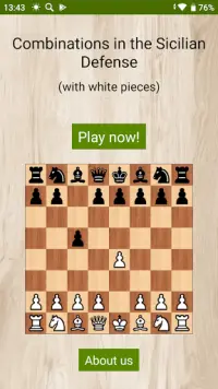 Chess - Sicilian Combinations Screen Shot 0