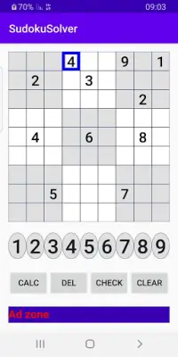 Sudoku Solver Screen Shot 1