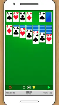 SOLITAIRE CLASSIC CARD GAME Screen Shot 0