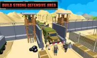 Army Craft: Build & Battle Blocky World Defense Screen Shot 2