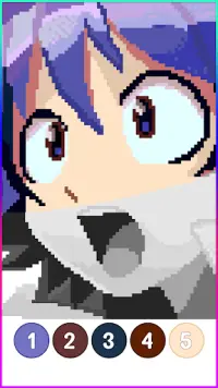 Anime Manga Pixel Coloring Screen Shot 6