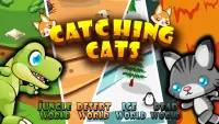 Поймать кошек - Бесплатная игра для кошек Screen Shot 0