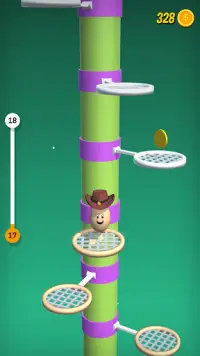 Happy Egg - Helix Jumping Screen Shot 5