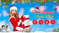 Christmas Photo Editor - Happy Christmas 2020 Screen Shot 1