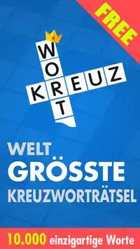 Crossword German Puzzles Game Screen Shot 0