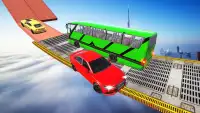 Impossible Bus Tracks Stunts Coach Driving Sim Screen Shot 1
