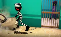 Stickman Escape Story 3D Screen Shot 0