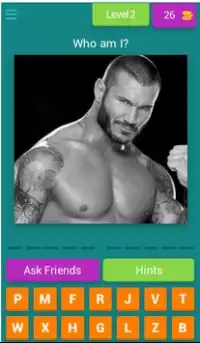 WWE Wrestler Quiz Screen Shot 1