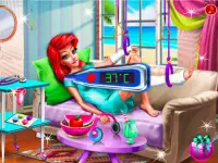 mermaid home recovery - games Princess Salon Screen Shot 3