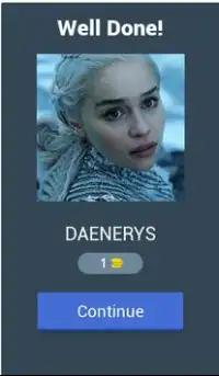 Game Of Thrones Quiz (Fan Made) Screen Shot 1