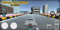 Virtual Car driving 3d Screen Shot 2