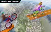 trik siklus mustahil trek sepeda permainan 2018 Screen Shot 2