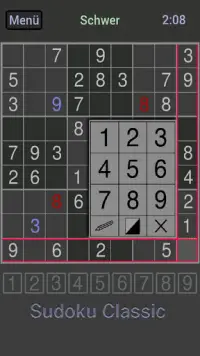 Klassische Sudoku Screen Shot 3