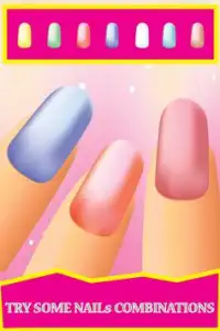 Virtual Nail Art Salon Fashion Games for Girls Screen Shot 2