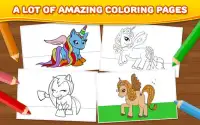 Ponies & Unicorns: Little Girl Screen Shot 6