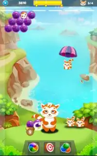 Kitty Bubble Shooter Screen Shot 4