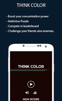 Think color - Brain teaser Screen Shot 0