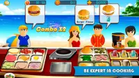 Beach Restaurant Chef's Master - Cooking Game Screen Shot 2