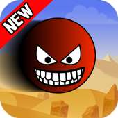 Angry Red Ball - Pyramid Adventure