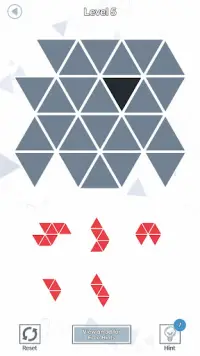 Tri Blocks Triangle Puzzle Screen Shot 2