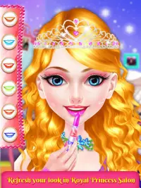 Royal Princess Makeover Salon : Girls Game Screen Shot 3