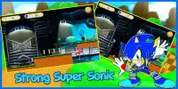 Super Sonic of smash game Screen Shot 1