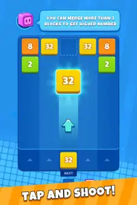 Happy Puzzle™ Shoot Block 2048 Screen Shot 5