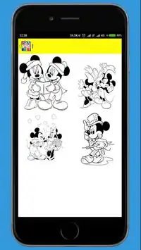 Mickey Coloring Books Mouse Screen Shot 0