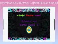 super 3D  colorful illusion tunnel Screen Shot 7