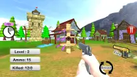 Can Shooting Games 3D bottle Shoot Games Screen Shot 1