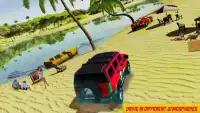 Street Prado: Amazing Water Floating Jeep Screen Shot 2