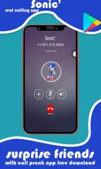 Call from Sonic Exe prank simulator Screen Shot 4