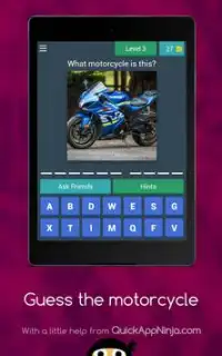 Guess the motorcycle Screen Shot 9