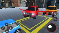 Flying Car Game - Prado Car Paradahan Mga Laro 3D Screen Shot 9